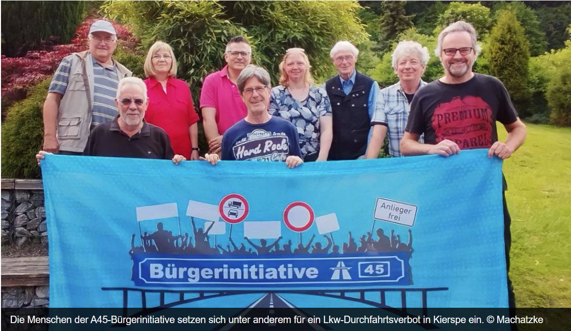 A45-Bürgerinitiative fordert Brückenwächter und mehr Kontrollen! Bericht come-one