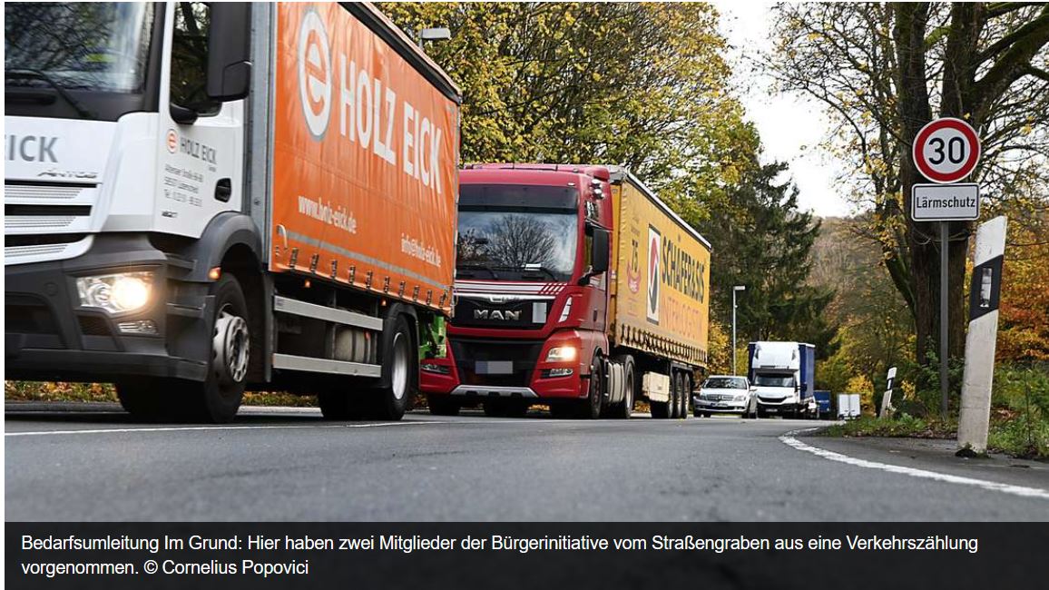 A45-Sperrung in Lüdenscheid: Bürgerinitiative präsentiert Ergebnis eigener Verkehrszählung