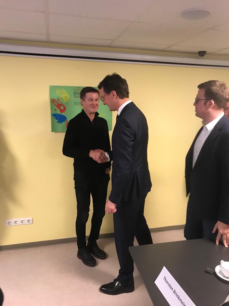 Besuch Ministerpräsident NRW Hendrik Wüst